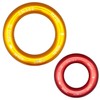 SOB Connection Ring 2 Pieces Abseiling Ring 40KN/22KN for Climbing