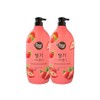 Shower Mate Real Natural Strawberry Body Wash, 2 units, 1.2kg / 샤워메이트 리얼 내추럴 딸기 바디워시, 2개, 1.2kg