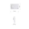 EOB Room Thermostat with Automatic Night Lowering PT01 White