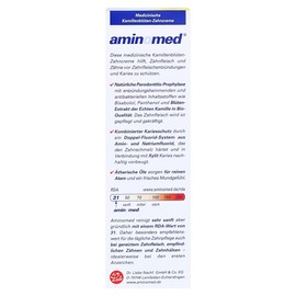 Aminomed Chamomile Flowers Toothpaste without Titanium Dioxide, 75 ml