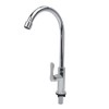 Household Kitchen Water Faucet Tap Chrome Plated Bathroom Kitchen Faucet