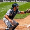 Umpire Softball Mask Straps,Elastic Catchers Mask Harness Replacement