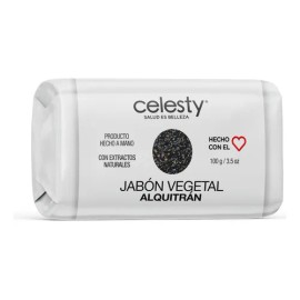 Kit 10 Pzs Jabón Vegetal Alquitrán Hulla Psioriasis 100g