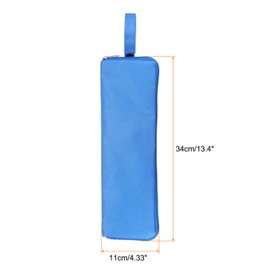 HARFINGTON Umbrellas Bag Carry Bag 4.7"x12.6" Portable Reversible Wet Umbrella Sleeve Folding Cover Waterproof Pouch Case for Storage Travel Home Outdoor, Blue