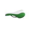 Durable Mountain Bike Saddle City Bike Seat Saddle White/Green