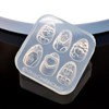 Nail Molds for Charms Halloween Skull Cross Designs Carving Template