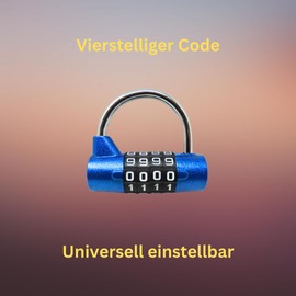 Tri-Circle Combination Lock 54mm BC - Robust and Secure Combination Lock Ideal for Bags, Cabinets, Gates and More. | Reliable Security | Easy Installation