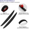 6 Pcs Protector de Puertas Automovil, Protectores Universales de Silicona