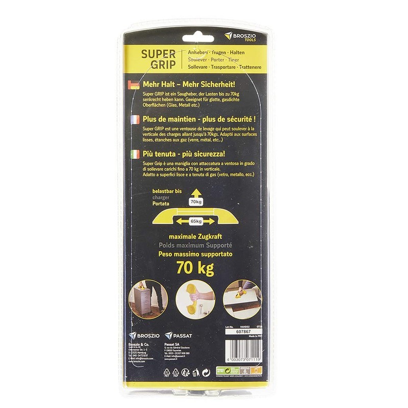 Super Grip Suction Lifter with 2 Suction Cups, Vacuum Suction