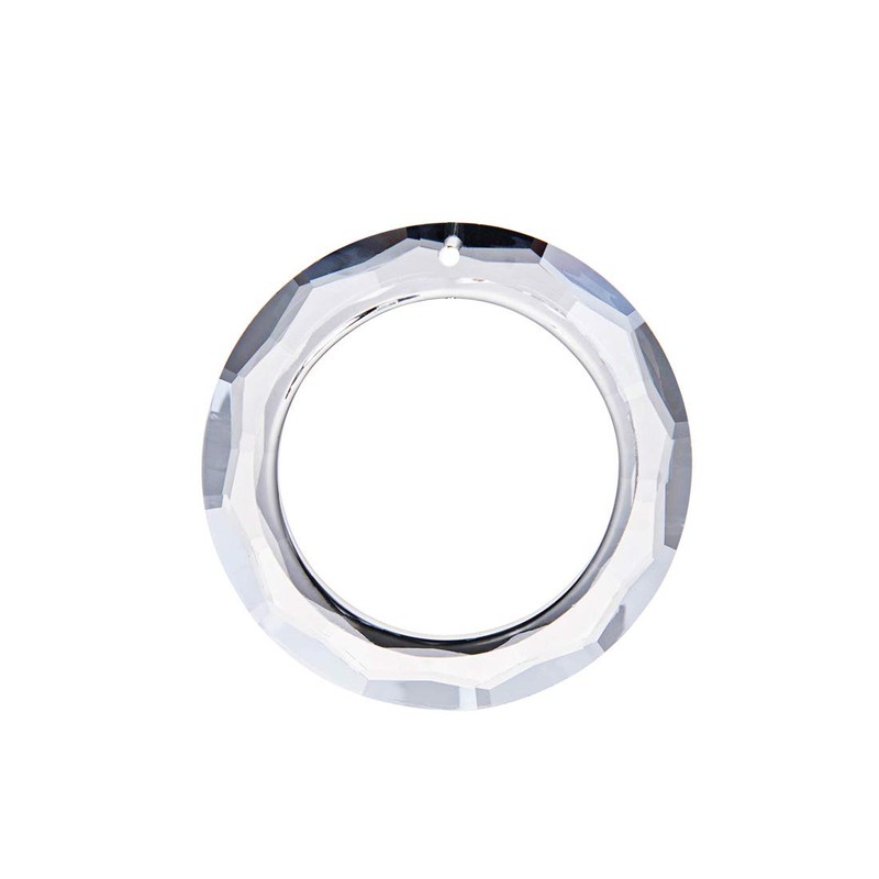 longsheng 20 pcs Crystal Prisms Chandelier Drop Parts with Rings