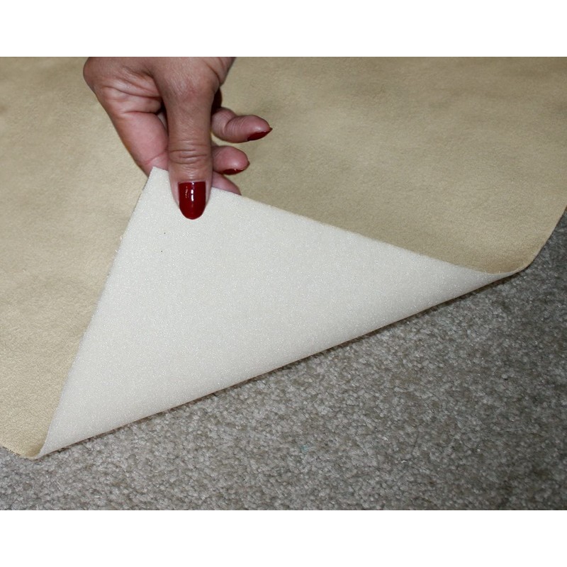 LAMINET Non-Slip Carpet & Floor Protector - Beige - 15'L