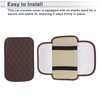 Hihaha Universal Center Console Cover Center Console Cushion with Storage