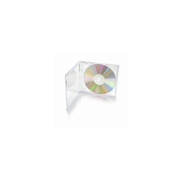 Chroma ProductsTM - hochwertiges 10 x CD Jewel Case transparent