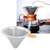 Coffee Maker Drip Filter Double Layer Stainless Steel Reusable Coffee