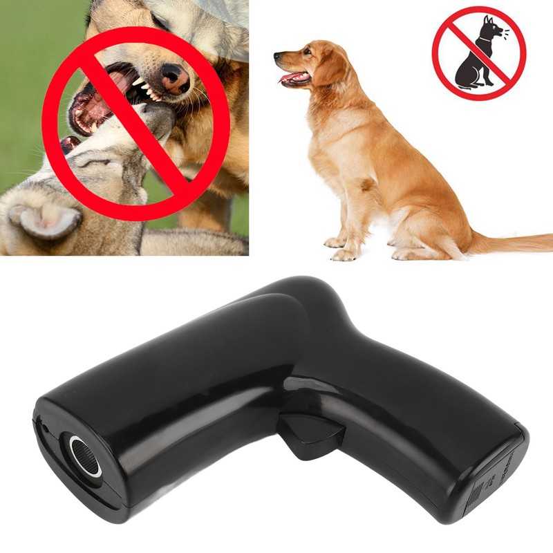 Dog Bark Deterrent Device 25KHZ Ultrasound Barking Control Handheld Dog