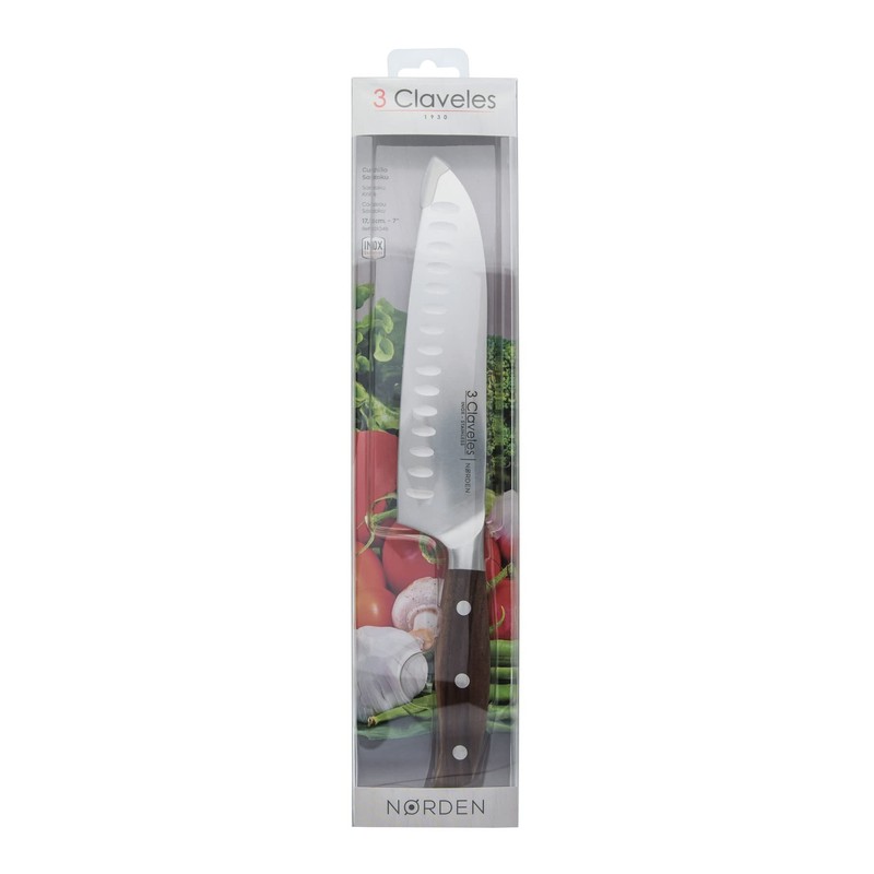 Cuchillo Forjado Santoku Diameter 17.5 cm - 7 Inches E