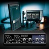 Portable Audio Interface USB Sound Card Mic Preamplifier Computers Recording