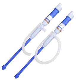 Unbranded/Generic LOT Battery Powered Electric Fuel Transfer Siphon Pump Gas Oil Water Liquid N2T8 - 2 PCS