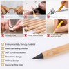AUAUY Pack of 6 Wooden Inkless Pencils, Infinity Pencil, Reusable