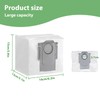 10 Pack Dust Bag Compatible with Roborock S8+ S8 Pro