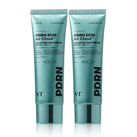 VT PDRN Sun Cream Air Cloud Melacare ECM 50ml 2pcs / VT PDRN 선크림 에어클라우드 멜라케어 ECM 50ml 2개