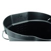 Vikan, Black Pail,3 gal,PP/SS, 5686