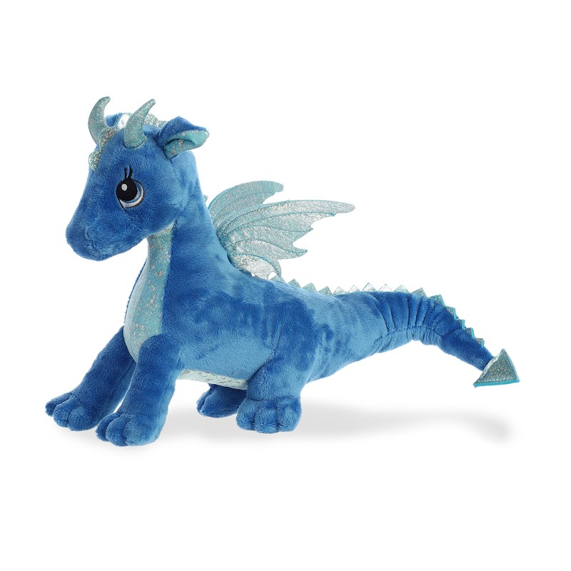 Aurora® Enchanting Sparkle Tales™ Indigo Dragon™ Stuffed Animal - Magical