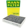 MANN CUK25001 Man Filter with Activated Carbon Air Conditioner Cabin