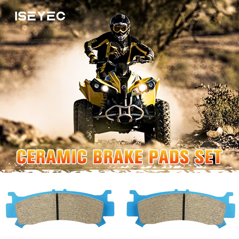 Front & Rear Ceramic Brake Pad Set for Honda Talon
