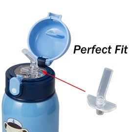 Dakexiong 4 Pcs Bite Valve Replacement for Children Water Bottles Bite Valve Universal Baby Water Bottle Replacement Silicone Water Bottles Bite Valve