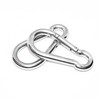 Snap Hook Karabiner V4 A Standard Stainless Steel Pack of