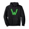 Creative Bold Green Letter W - Design Alphabet - Marker