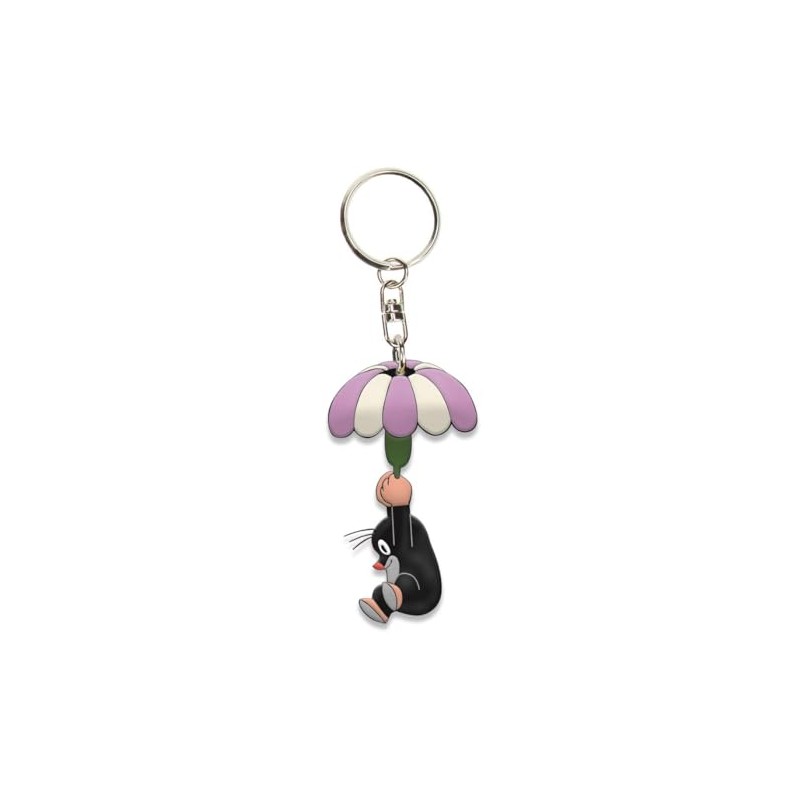 Trötsch The Little Mole 3D Key Fob Parachute Bag Pendant