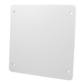 WITTKOWARE Replacement Lid for Flush-Mounted Junction Box 150 x 150 mm, White, Paintable Pack of 5