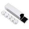 5pcs Deluxe Aluminium Alloy Poker Dice Set with Storage Box,