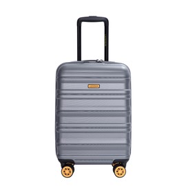 TREATLIFE HOME Convenient Carry-On Luggage for Business Trips, TSA Hard Shell Suitcase with 360 Spinner Wheels, Dark Grey
