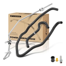 A-Premium Power Steering Pressure Hose Line Assembly Compatible with Honda CR-V CRV 2002 2003 2004 2005 2006, Gear To Reservoir