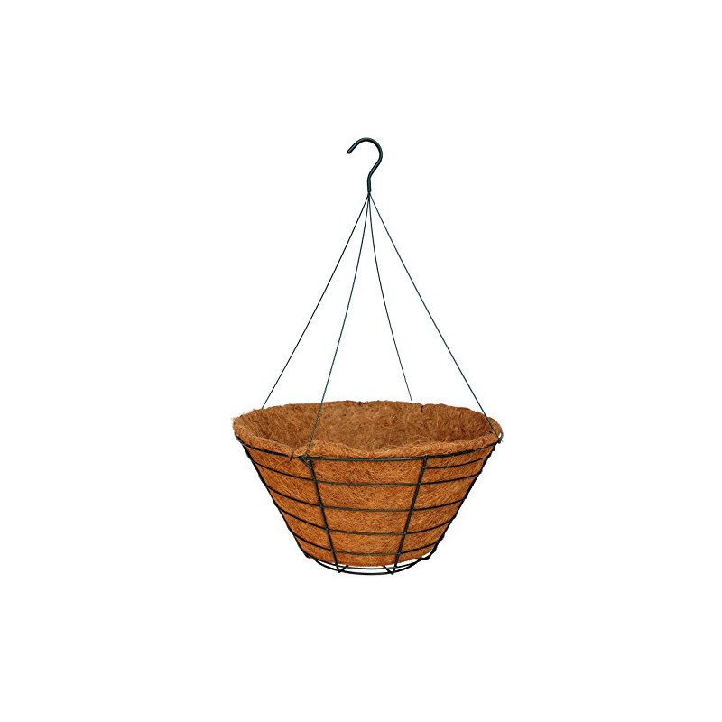 20" Traditional Heavy Duty Hanging Basket (SBF50) with Hand Formed