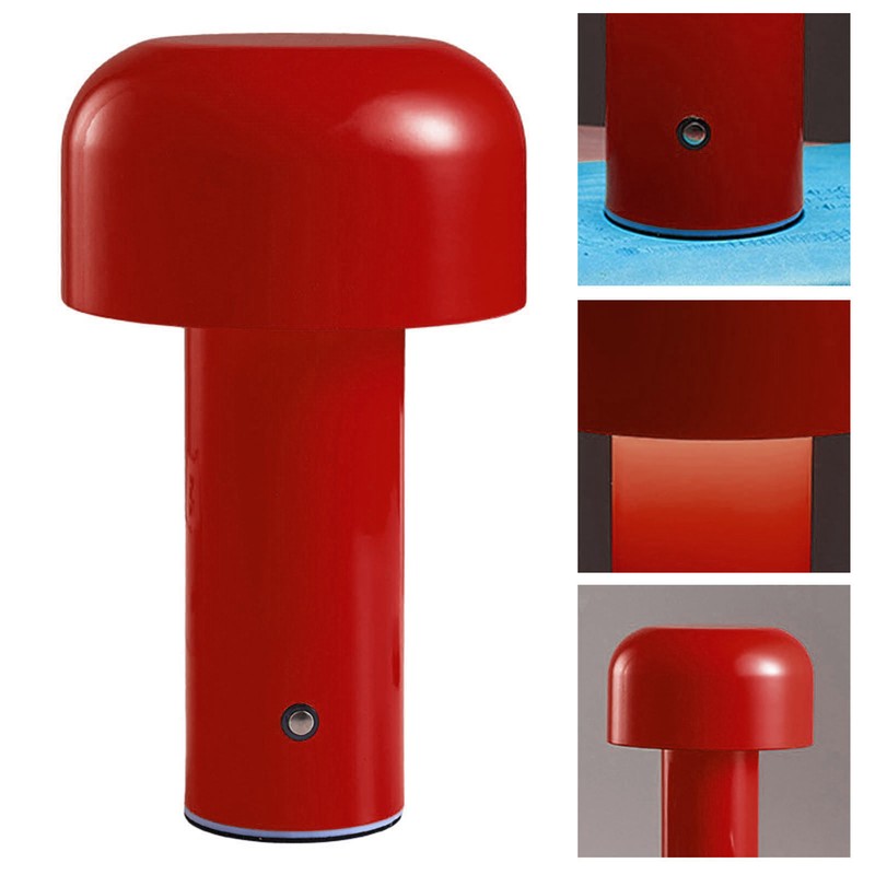 Mushroom Table Lamp Three Colors LED Light Beads Stepless Dimming