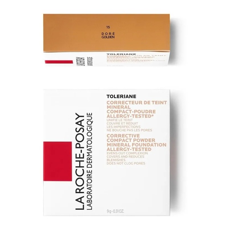 Polvo Compacto La Roche-posay Toleriane Teint Tono 15 9.5 Gr