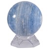 mookaitedecor Natural Celestite Crystal Ball with Acrylic Stand 61-70mm Fortune