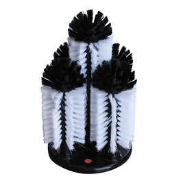 5 Brush Glass Washer - Raised Centre