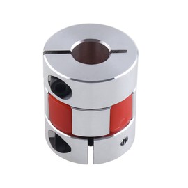 ONLISUM D20L25 5 mm x 8 mm Aluminium Flexible Plum Shaft Coupling CNC Stepper Motor Clutch for SFU1204