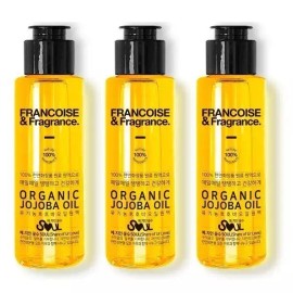 Francoise 프랑스와즈 호호바오일효능 유기농 호호바오일 100% 50ml 3개 Francois Jojoba Oil Benefits Organic Jojoba Oil 100% 50ml 3 Pack