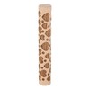 QUARKZMAN Wooden Clay Roller 4 Inch Heart Pattern Rolling Pin