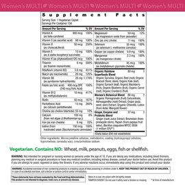 Rainbow Light Women's Multivitamin – With Ashwagandha, Lutein & Probiotics – Real Food Nutrients – 150 Vegetarian Caplets