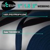 TECEUM 1.5 Inch Webbing – Navy Blue – 10 Yards
