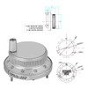 Handheld Coder 100PPR 6 Terminal Clamps Electronic CNC Handwheel Pulse