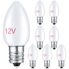 Aurelema 8 Pcs 12 V 4 W Villages Replacement Bulbs