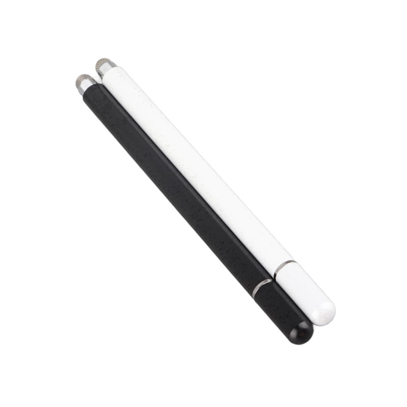 2pcs Stylus Black White Magnetic Suction Handwriting Stylus Universal Capacitive